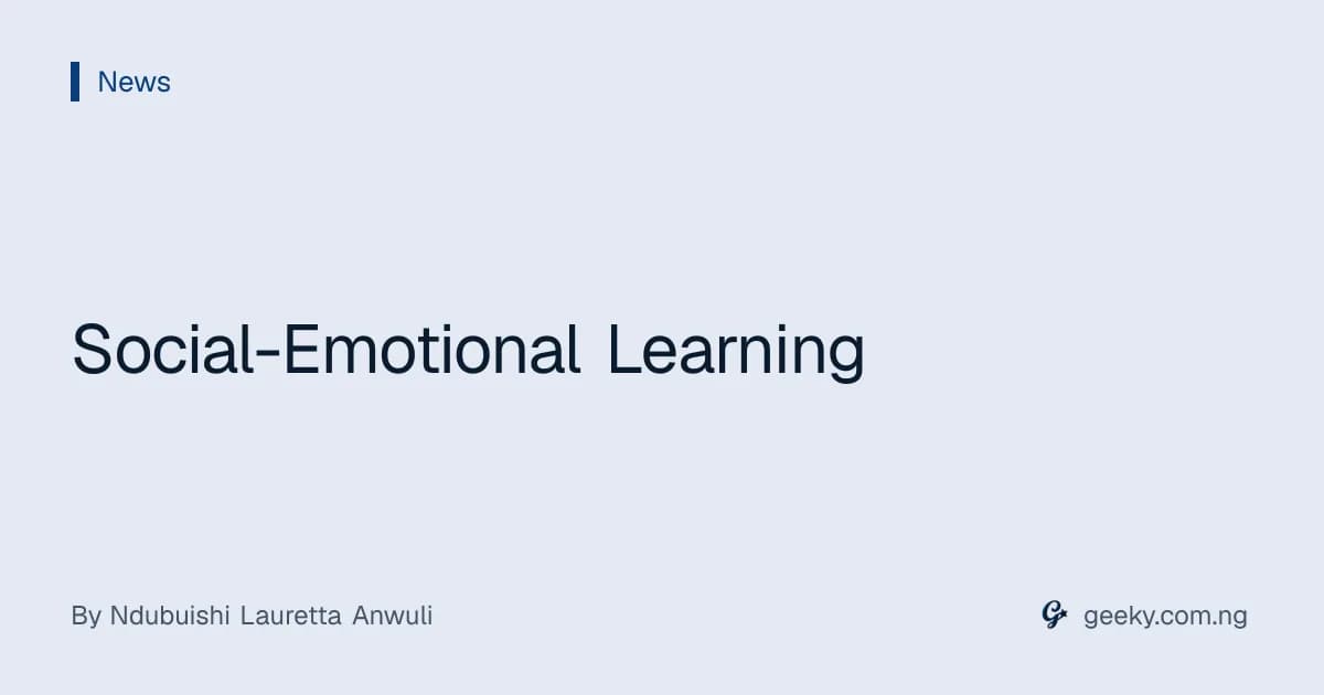 Social-Emotional Learning