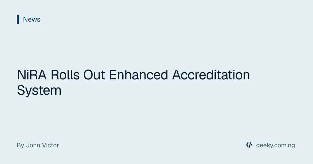 NiRA Rolls Out Enhanced Accreditation System