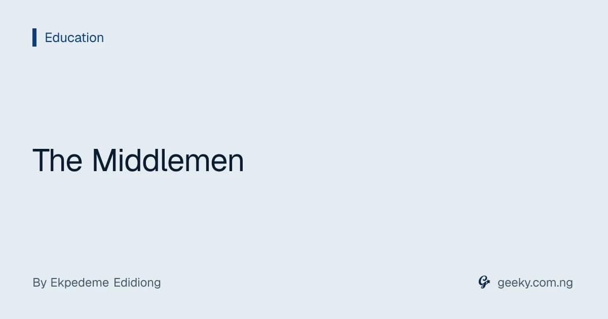The Middlemen