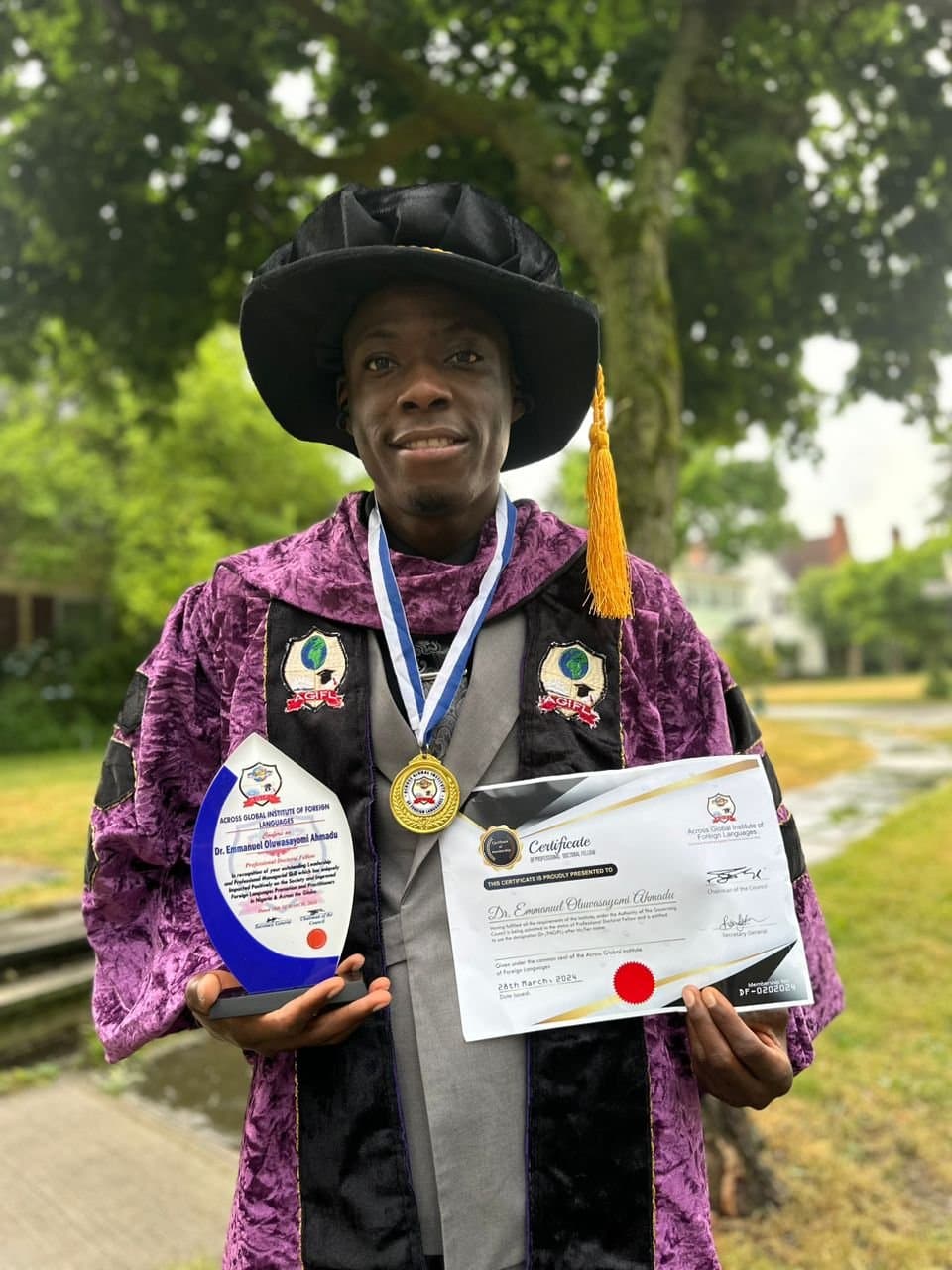 "Education Brings Opportunities" - Interview With Dr. Emmanuel Ahmadu (Part 2)