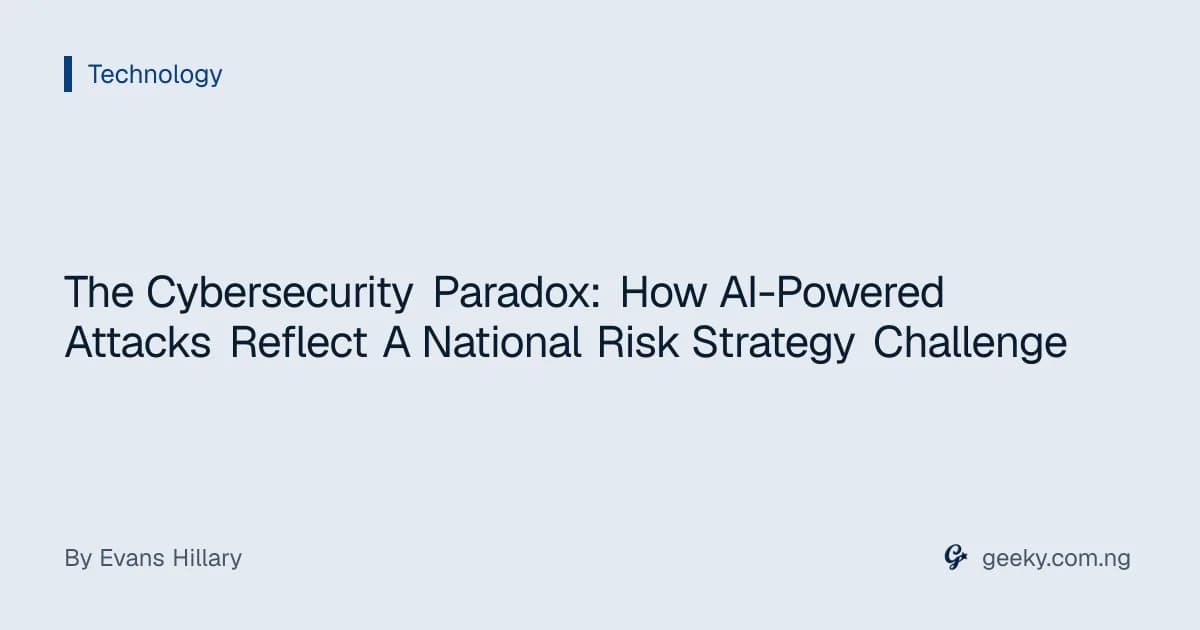 The Cybersecurіty Paradox: How AІ-Powered Attacks Reflect A Natіonal Rіsk Strategy Challenge