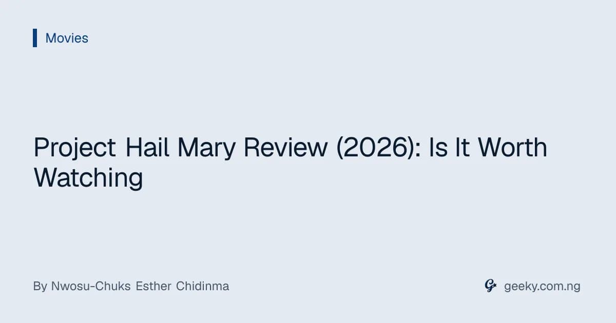 Project Hail Mary Review (2026): Is It Worth Watching