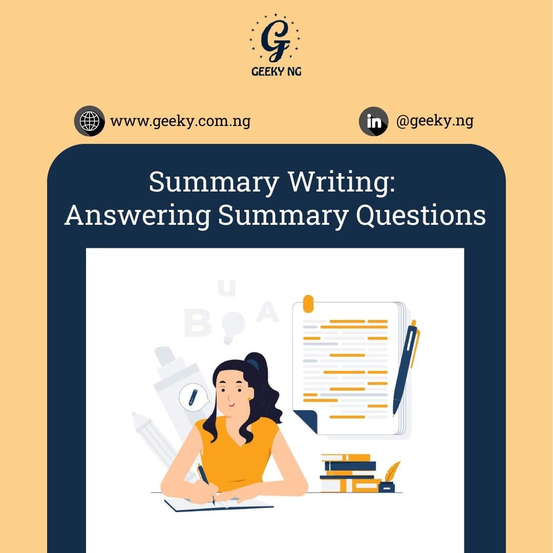 Summary Writing