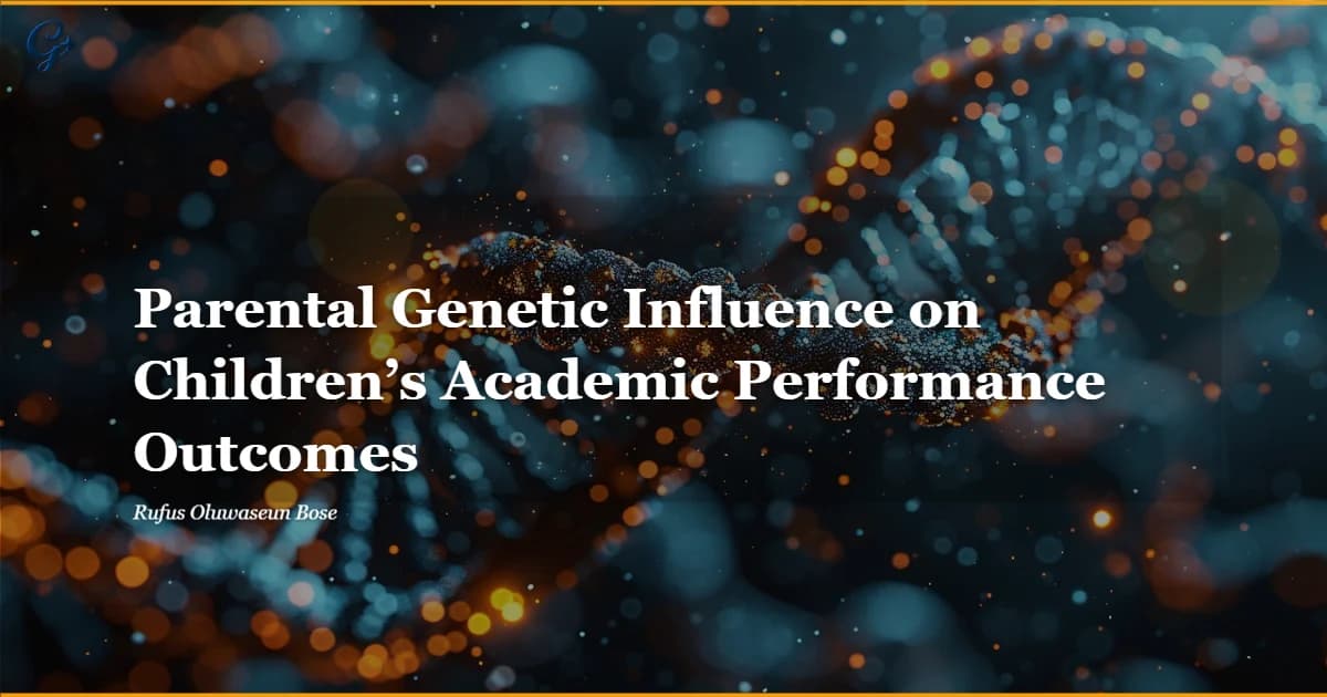 Parental Genetic Influence on Children’s Academic Performance Outcomes