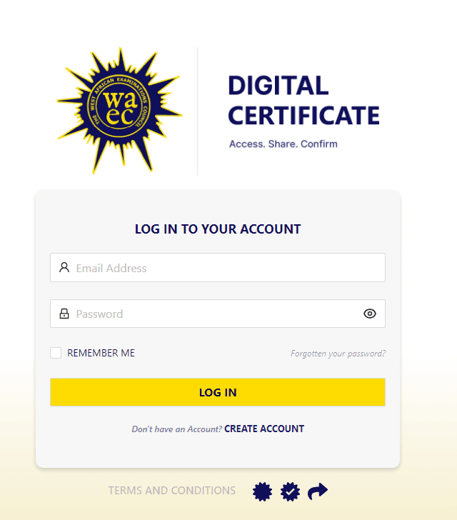 WAEC Digital Certificate Portal