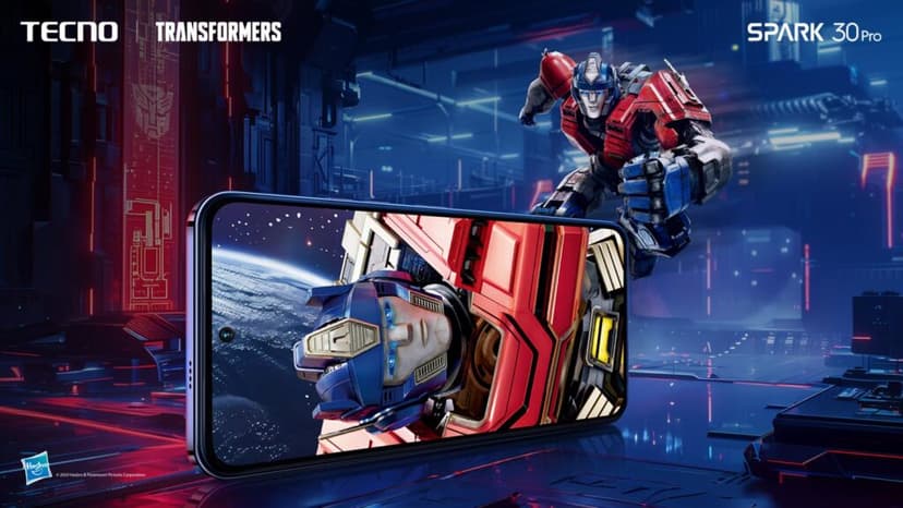 TECNO Unveils SPARK 30 Series With TRANSFORMERS Editon