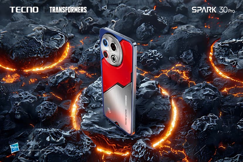 TECNO Unveils SPARK 30 Series With TRANSFORMERS Editon