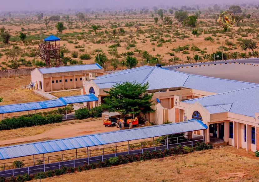 Aerial view of Gombe Airport