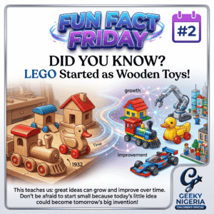 Children's Special Fun Fact Friday (Opening Week) - Geeky Nigeria