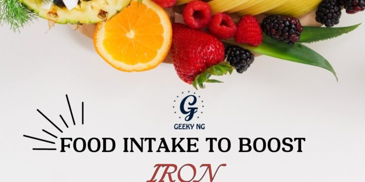Food Intake To Boost Iron Level In Your Body