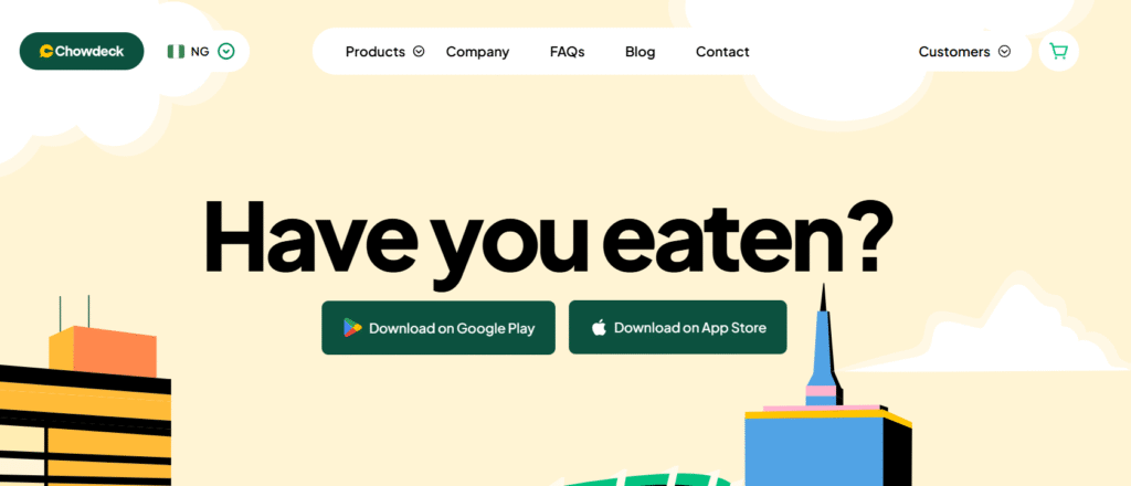 Top Food Delivery Apps - https://chowdeck.com